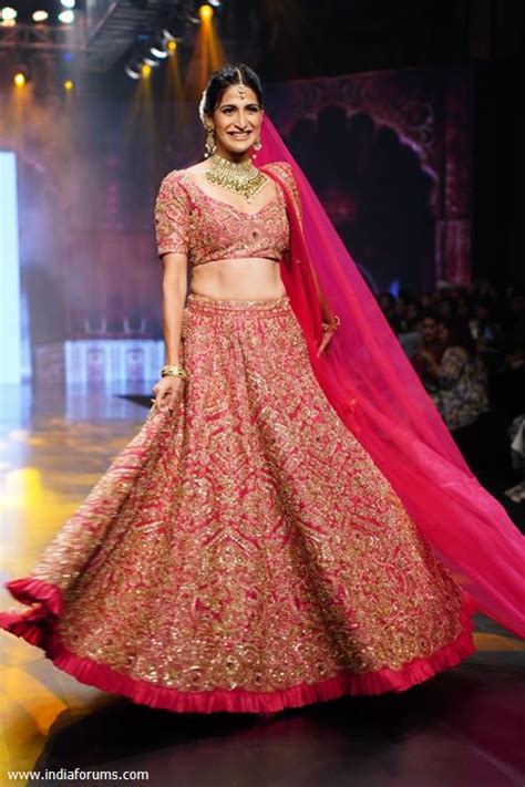 Ahana Kumra Looked Breathtaking In A Red Lehenga At The Bombay Times