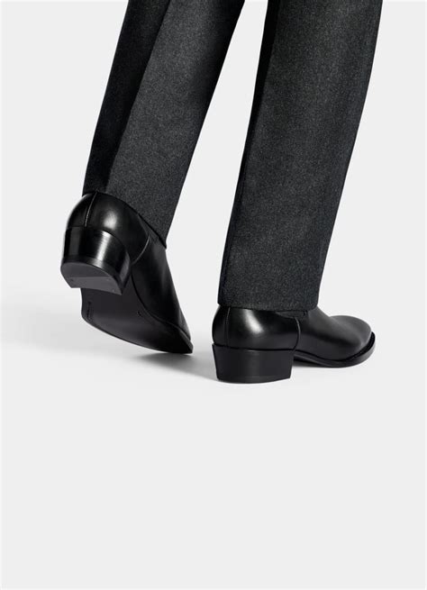 Black Boot In Italian Calf Leather Suitsupply Suitsupply Us