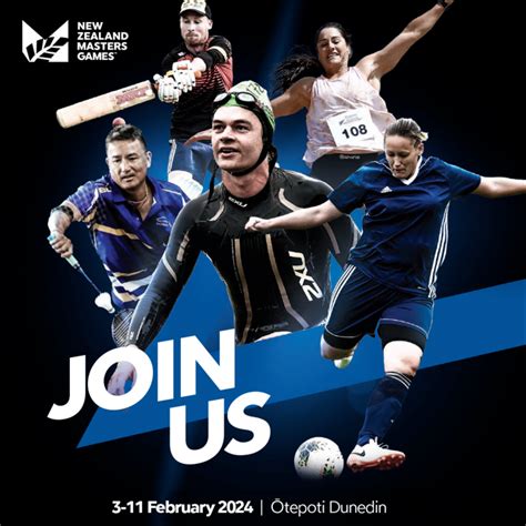 2024 NZ Masters Games | Dunedin
