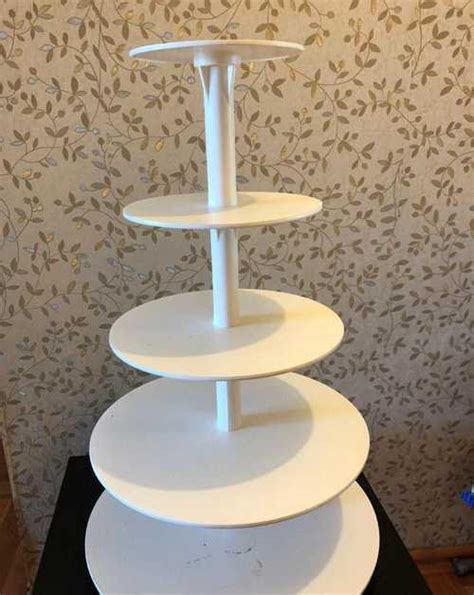 Подставка для торта 5 ярусная пластик купить | Товары для кухни ...