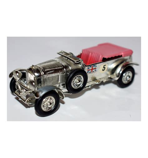 Rare Matchbox Models Of Yesteryear Silver Plated Litre Bentley