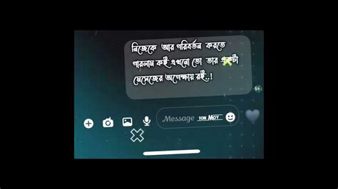 নিজেকে আর পরিবর্তন করতে পারলাম কই এখনো তো তার একটা মেসেজের অপেক্ষায় রই