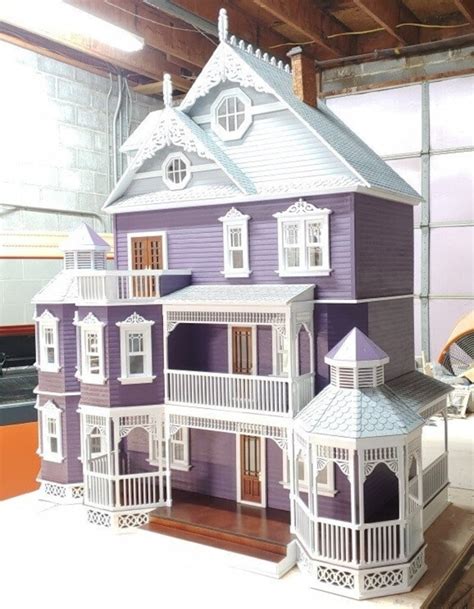 1 12 Scale Wooden Dollhouse Kit Ashley Abigail A Gothic Etsy