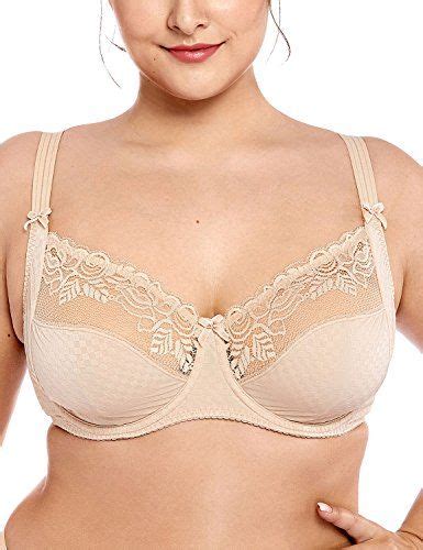 Womens Floral Sheer Lace Unlined Plus Size Underwire Bra Non Padded Edgy Fashion Fashion