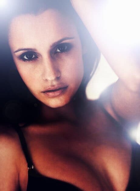 Premium Photo Woman Lingerie And Portrait In Studio For Sexuality Beauty Or Fashion Art Deco