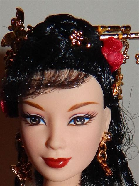 Nude Asian Barbie Doll Raven Hair Chinese New Year Nude Barbie Doll