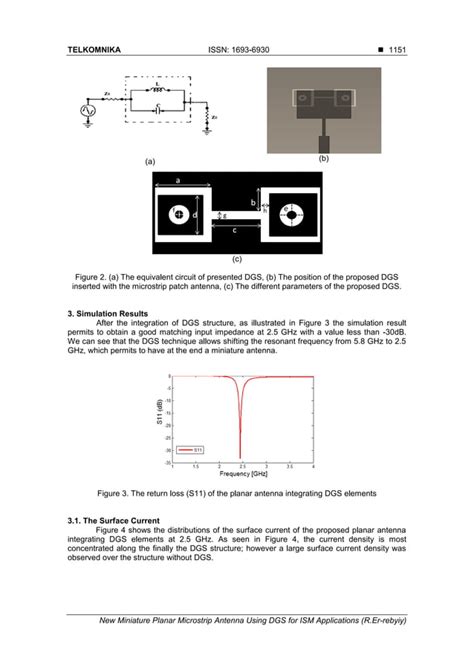 New Miniature Planar Microstrip Antenna Using Dgs For Ism Applications