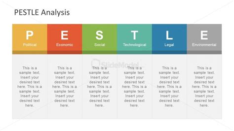 Simple PESTLE Diagram Design PowerPoint - SlideModel