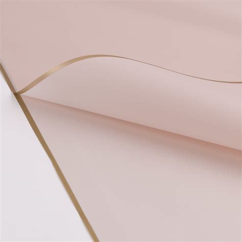 Celofan Flori Matt Auriu Nude Set POY NaturArt