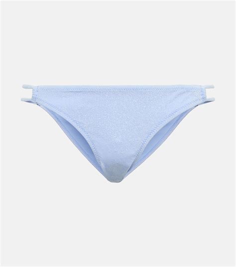 Misty Lagoon Bikini Bottoms In Blue Heidi Klein Mytheresa