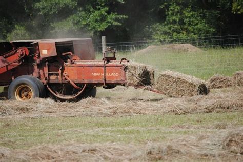 Bailing Hay Memories Loved The Smell At 300 Am Bailing Hay Farm