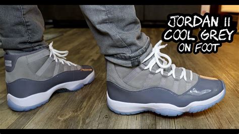 Cool Grey 11s On Feet