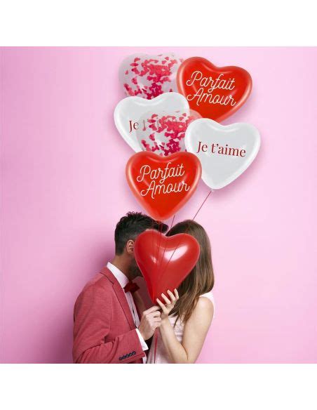 Sublimez la Saint Valentin avec nos Ballons Cœurs Décoratifs Lot de 6