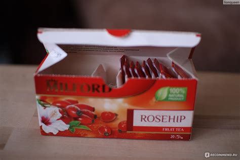 Чай Milford Rosehip фруктовый ШИПОВНИК - «Мой любимый чай» | отзывы