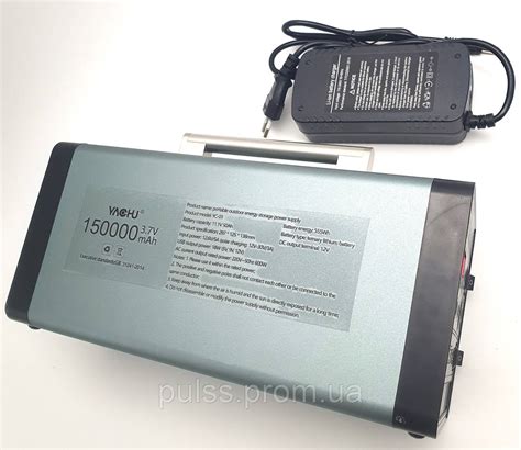Купить Повербанк 150000mAh Power Bank с розеткой 220В и 12В зарядная ...