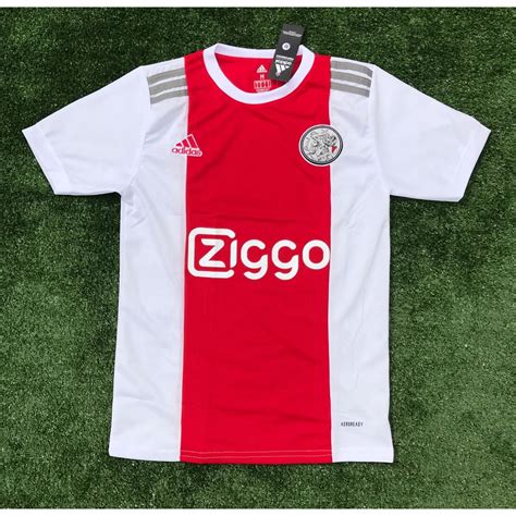 Camisa Camiseta De Time AJAX 2023 Camisa Masculina Branca E Vermelha De