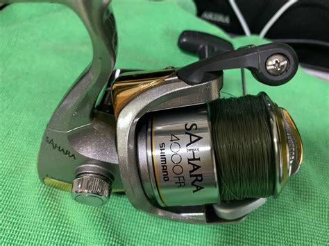 SHIMANO SAHARA 4000 FB spinning reel., Sports Equipment, Fishing on ...