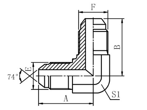 37 Degree Flare Fittings Stainless JIC Fittings FITSCH