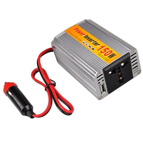 150w Dc 12v To Ac 220v Car Power Inverter With Usb Connector Voltage