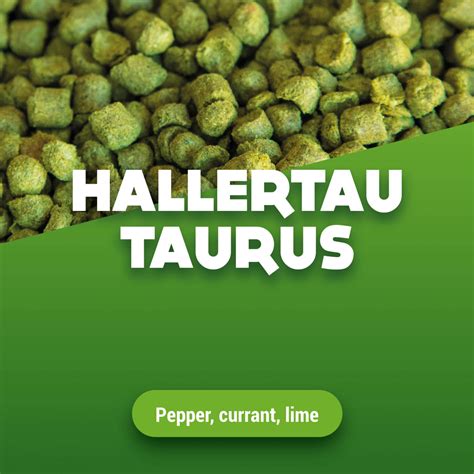 Hop Pellets Hallertau Taurus 1 Kg Brouwland