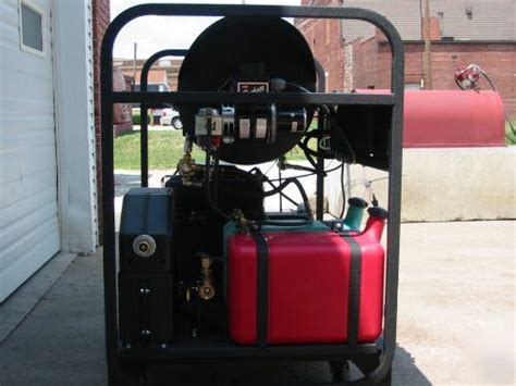 Mi T M Hot Water Pressure Washer Skid Unit Used Demo