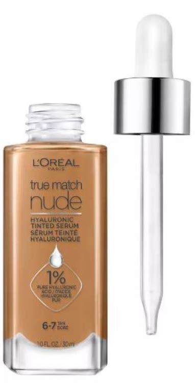 L Oreal Paris True Match Nude Hyaluronic Tinted Serum Color Tan Source