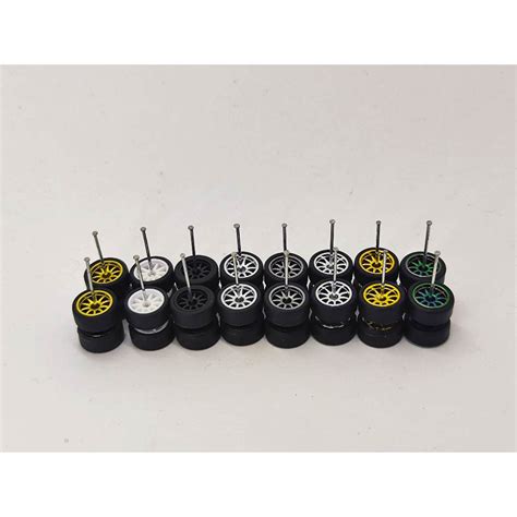 Hot Wheels Matchbox Rubber Tyre Spoke CE Long Axle