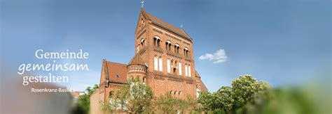 Unsere Pfarrei Pfarrei Maria Rosenkranzk Nigin Berlin