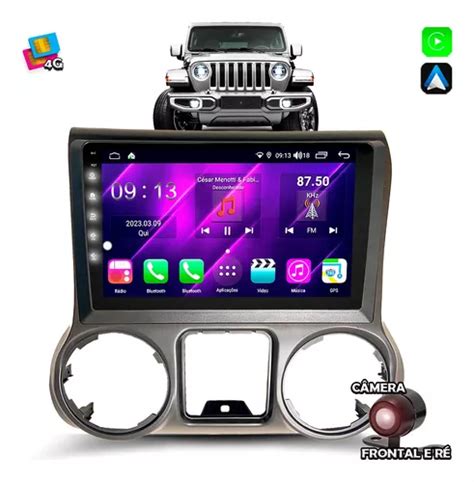 Multimídia Android Aikon Próton Wrangler 2011 À 2015 Carplay