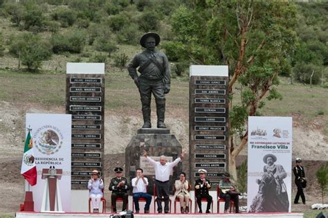 La Jornada Encabeza AMLO Acto Por Centenario Luctuoso De Francisco Villa