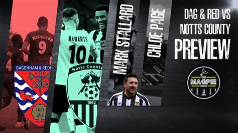 44 Dag Red Vs Notts County PREVIEW MAGPIE CIRCLE LIVE With Mark