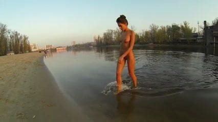 Ukrainian Girl Innuska Nude On Beach XNX