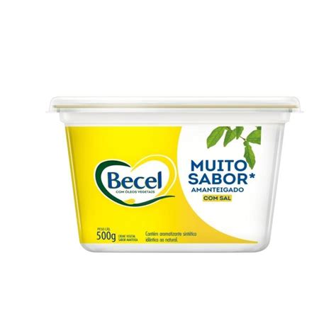 Becel Manteiga Ou Margarina - MARGARINA SABOR MANTEIGA BECEL 500G | Deskontão Atacado