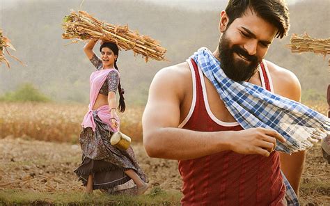 Hd Wallpaper Samantha Ram Charan In Rangasthalam Young Adult Two