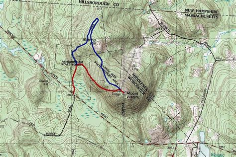 Mount Watatic Climbing Hiking Mountaineering Summitpost