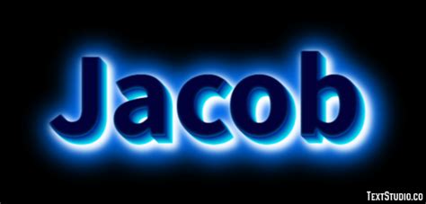 Jacob Logos Prénom Textstudio