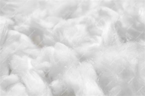 Premium Photo Cotton Soft Fiber Texture Background White Fluffy