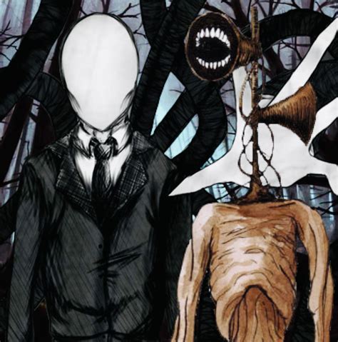 Slender Man Vs Siren Head Pfp By Nintendgod29 On Deviantart