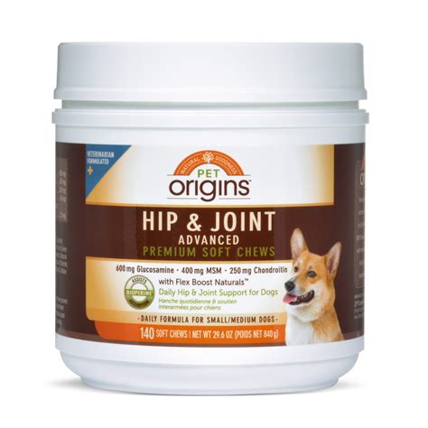 Questions and Answers about PET ORIGINS Advanced Hip & Joint Small