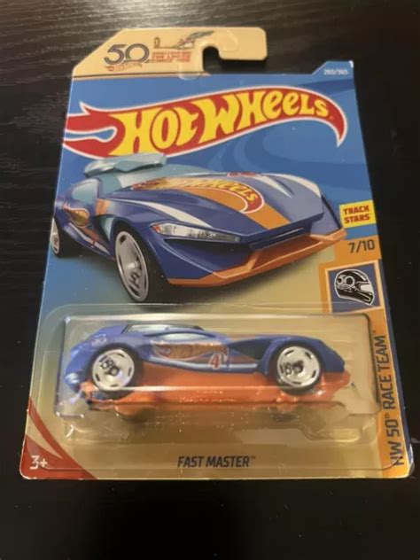 Hot Wheels Fast Master Hw Race Team Picclick Ca