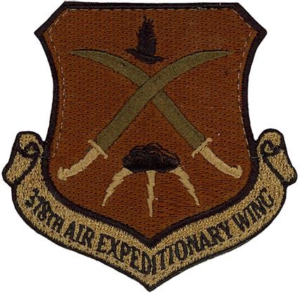 378th AIR EXPEDITIONARY WING OCP Flightline Insignia