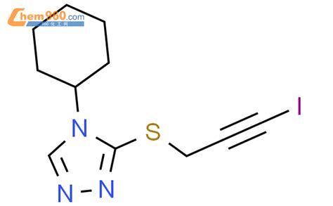 H Triazole Cyclohexyl Iodo Propynyl Thio