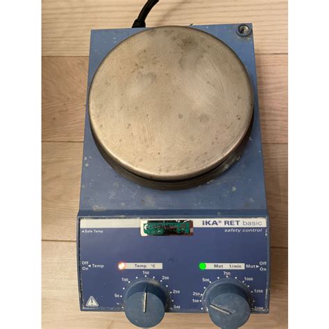 IKA RET Basic Hotplate Stirrer Magnetic Hot Plate Safety Control Ygn