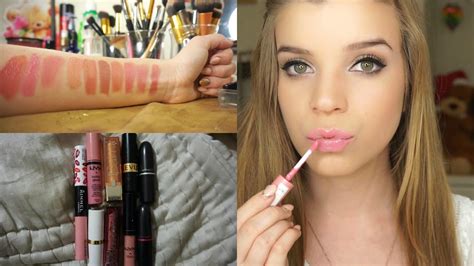Pinky Nude Lip Favorites Swatches YouTube