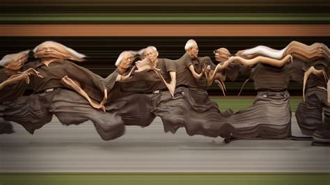 daniel crooks queensland art gallery gallery  modern art