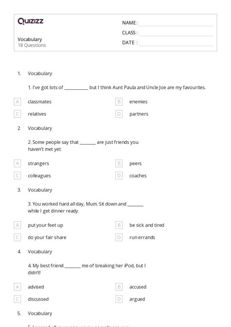50+ Grammar worksheets for 8th Grade on Quizizz | Free & Printable