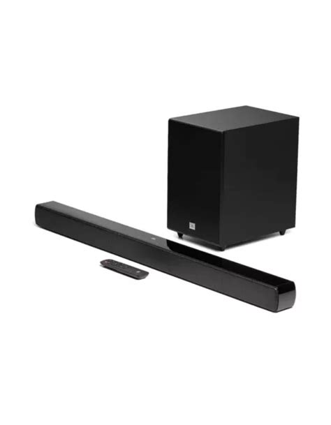 Jbl Bar Cinema Sb Soundbar With Wireless Subwoofer Black