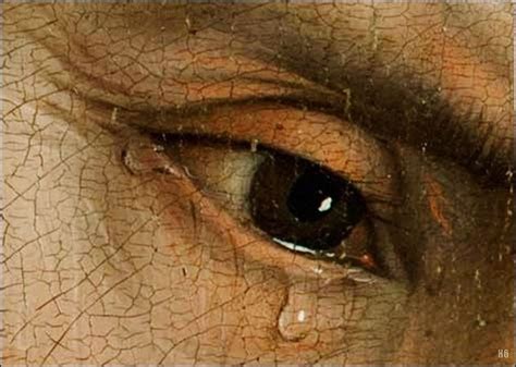 Detail Decent From The Cross 1435 Rogier Van Der Weyden Arte