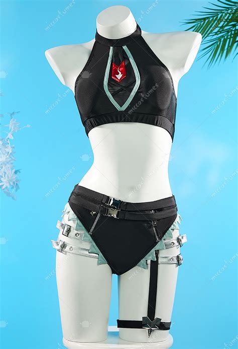 Mujeres Jane Doe Derivado De Dos Piezas Traje De Ba O Bikini Conjunto De Malla Recorte Top Y