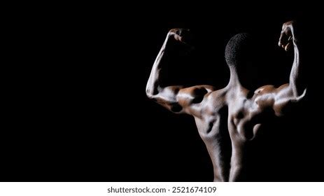 Naked Muscular Black Man Images Stock Photos And Vectors Shutterstock